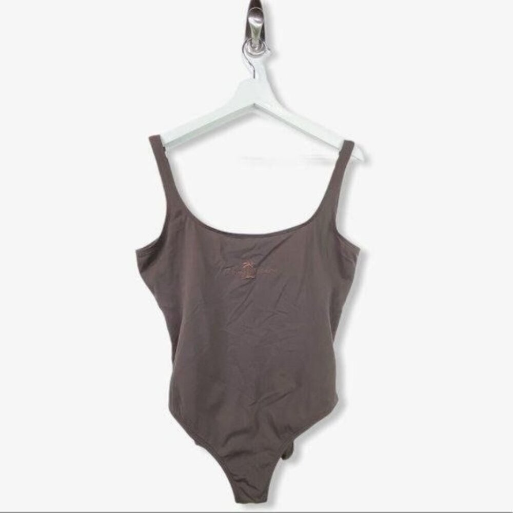 Vintage TOMMY BAHAMA One Piece Brown Swimsuit 18